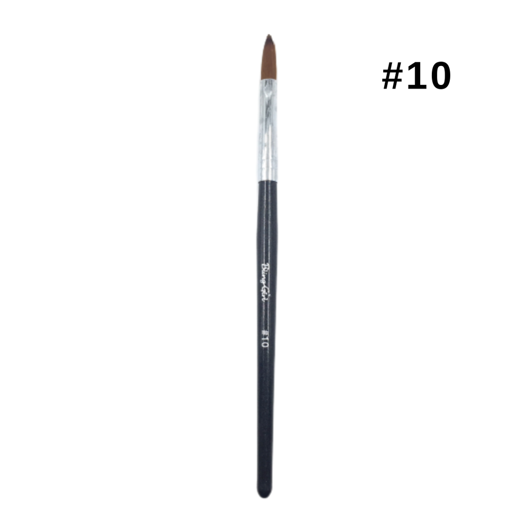 Bling Girl Black Individual Acrylic Brush [6350]