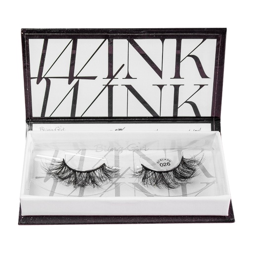 [6612012785291] Bling Girl Strip Eyelashes Mink Wink  [ S2308P16 ]